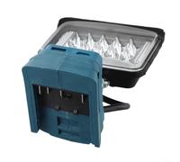 Lampada da lavoro elettrica da 7,6 cm, per Bosch agli ioni di litio, ricaricabile, USB, per uso esterno e domestico (B)
