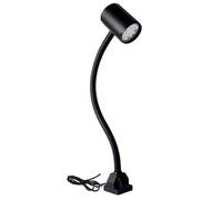 Lampada da lavoro for macchine utensili a LED 1000 mm 24 V / 110/220 Interruttore Forte base magnetica tavolo for attrezzature for ad alta potenza con braccio lungo(Black,7W 110-220 Screw fixing)