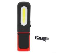 Lampada da lavoro ricaricabile COB LED con attacco magnetico, 450 lumen, torcia di ispezione per campeggio e riparazioni