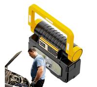 Lampada Da Lavoro Ricaricabile - Lanterna Da Campeggio Leggero | Luce Da Lavoro Solare Ricaricabile Multifunzionale Impermeabile Per Laboratorio Campeggio Garage E Giardino