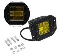 Lampada da lavoro roll bar paraurti fuoristrada 4 pollici incasso luce led per a