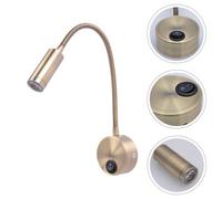 Lampada da letto a LED a LED a LED in stile europeo da 1 pc (Golden)