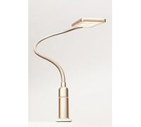 Lampada da letto a LED da 4W Lampada da lettura Lampada flessibile Lampada da comodino Lampada da letto Lampada da lettura, selezione: SET da 1 pezzo, ottone opaco