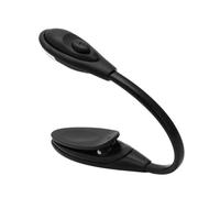 Lampada da lettura a morsetto, con clip, luce a LED per scrivania, luce a clip per lettura di libri a letto di notte, protezione per gli occhi per topi di biblioteca, studenti, bambini, per viaggi e