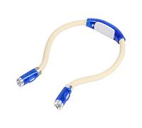 Lampada da lettura da collo sopra il collo Lampada da lettura a batteria a letto blu