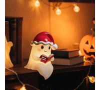 Lampada Da Lettura Fantasma, Decorazione Di Halloween Con Cappello Da Babbo
