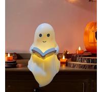Lampada da lettura fantasma, decorazione di Halloween, luce notturna per