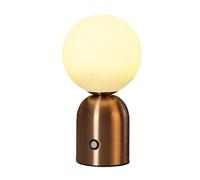 Lampada da lettura per camera da letto, Red bronze | Lampada da tavolo moderna con base antiscivolo per la decorazione uffici e ristoranti a risparmio energetico