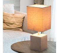 Lampada Da Lettura Tessile Grigia In Cemento Per La Camera Da Letto [EEK: Non valutato]