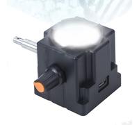 Lampada da microscopio USB LED ad anello di luminosità regolabile Sorgente luminosa ricaricabile Stereo Monoculare Microscopio biologico Strumento ottico Plastica ABS Compatto 4x4x4cm (B)