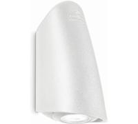 Lampada da muro applique da esterno Ideal Lux Angus AP bianco G9 3000K