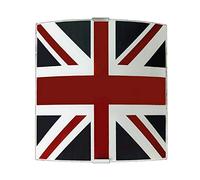 Lampada da muro Applique da parete interni Bandiera Inglese Regno Unito UK flag Union Jack England English E27 26x26cm