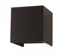 V-TAC VT-759 LAMPADA DA MURO NERO CON DOPPIO LED COB 6W FASCIO REGOLABILE IP65