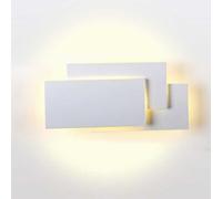 Lampada da muro Led 12W Wall Light rettangolare bianco V-TAC VT-712 3000K [EEK: Valore non applicabile]