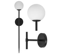 Lampada Da Muro Nero Moderno 75cm APP579-1W