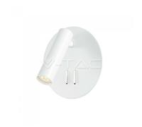 LAMPADA DA MURO WALL LIGHT LED CREE 3W + SMD 6W COLORE BIANCO - SKU 1489