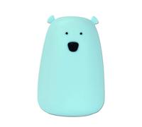 Lampada da notte per bambini a LED blu a forma di orsetto Goldlux 312969