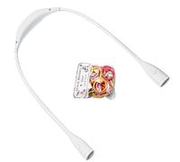 Lampada da notte per libri per la lettura - Lbutton Lampada da collo con ricarica USB Lampada da collo con protezione per gli occhi a LED | Lampada portatile regolabile a mani libere, lampada USB all'