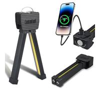 Lampada Da Palestra Per Posa,Gym Lamp For Posing Luce Portatile Magnetica A Led Con Gancio, Luce Da Lavoro Pieghevole A 180 Gradi, Lampada Da Campeggio Ricaricabile Usb, Torcia Elettrica Esterna