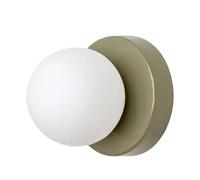 Lampada Da Parete A LED 10/12 Cm Mini Riparo In Vetro For Balcone Comodino Camera Letto Corridoio Portico Decor Apparecchi Di Illuminazione Risparmio Energetico(Green,10cm Glass lampshade)