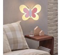 Lampada da parete a LED a forma di farfalla, apparecchi di illuminazione per