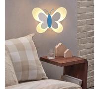 Lampada da parete a LED a forma di farfalla, apparecchi di illuminazione per