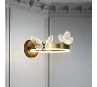 Lampada da Parete a LED a Forma di Farfalla, Illuminazione Interna per la Decorazione della casa, del Soggiorno, della Camera da Letto, luci notturne a LED, contemporanee
