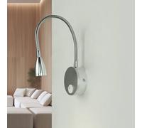 Lampada Da Parete A LED Con Braccio Flessibile E Interruttore 4400K 160lm