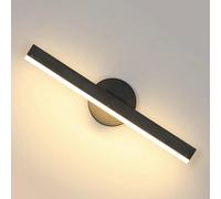 Lampada da parete a LED da 12 W, girevole moderna 300 ° Lampada da parete a LED per interni, lampada da parete per bagno 3000K 38 cm per armadio da toeletta
