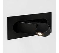 Lampada da Parete a LED da Incasso Faretto da Lettura Regolabile sul Comodino, Mini Applique da Parete per testiera, Faretti da Parete per Camera da Letto Lampade notturne per Soggiorno di h