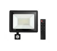 Lampada da parete a LED for esterni con sensore di movimento PIR 50 W IP66 for a sospensione a impermeabile telecomando per garage, cortile, patio, parco giochi(220)