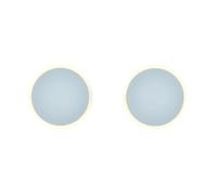 Lampada Da Parete A LED For Interni Con Interruttore Touch For Ricarica Della Batteria, Bianca/nera, For Comodino, Corridoio, Veranda Ampia Applicazione(White 2Pcs)