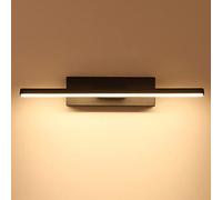 Lampada da parete a LED girevole a 330 ° Applique da parete lunghe in stile nordico moderno Applique da parete per interni in alluminio per lampada da comodino Scale del soggiorno (dimensioni: 50 cm,