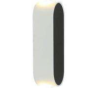 Lampada da parete a LED, luce da parete su e giù, faretto da parete Compatible with interni, applique da parete in alluminio, luci da parete da 6 W, montaggio a filo,lampada un aspetto elegante