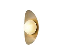 Lampada da parete a LED Nordic Rame Camera da letto Comodino Applique da parete Postmoderno Creativo Soggiorno Corridoio Corridoio Lampade Decorazioni for la casa Applique(Warm White (2700-3500K))