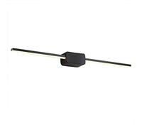 Lampada da Parete a LED per Bagno sopra Lo Specchio, Nera, per sottopensile, Applique da Parete lineare, luci Frontali per Specchio da Bagno, lampade per mobiletto per Bagno