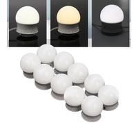 Lampada da parete a LED per trucco con 10 lampadine a specchio per toeletta