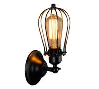 Lampada da parete a LED retrò a doppia testa pompelmo in ferro battuto ristorant
