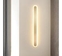 Lampada da parete a striscia lunga Applique moderne decorativa di fondo Apparecchi illuminazione a a luce fissa a in acrilico for loft(600mm)