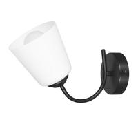 Lampada da parete Activejet AJE-ALMA 1P E27 Nero Conica IP20 Metallo