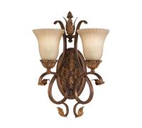 Lampada da Parete Anabell 10 IN Bronzo 2-flammig B :3 6cm Rustico Salotto Piano