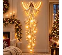 Lampada da parete Angel Blessing, Starglow Cascading Christmas con Glowing