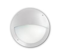 Applique Moderna Polar-2 Materie Plastiche Bianco 1 Luce E27