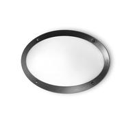 lampada da parete applique per esterni maddi -1 AP1 nero ideal lux