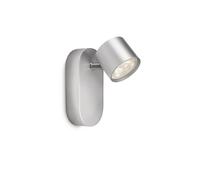 Philips LED Faretto a Parete, 1x4.5W, Alluminio