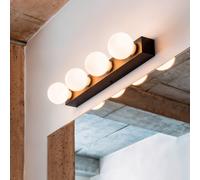 Lampada da Parete Bagno Metallo 4 Faretti Aizkra