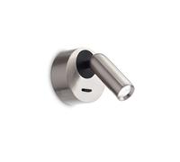 LAMPADA DA PARETE BEAN ROUND AP NICKEL