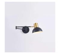 Lampada da parete Braccio lungo regolabile, Applique da parete E27 per interni Apparecchi di illuminazione Rondelle da parete vintage industriali Bracci oscillanti Lampada da parete pieghevole per