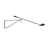 Lampada da Parete Braccio lungo,Vintage Industriale Retro Applique da parete Regolabile Rotazione Applique con Interruttore E27 Lampada a Muro per Camera da Letto Casa Caffetteria Decorazione,Nero