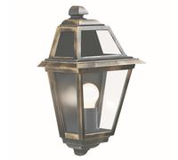 Lampada Da Parete Classica Lampada Da Nave Nero-Oro E27 60W Lampada Da Esterno